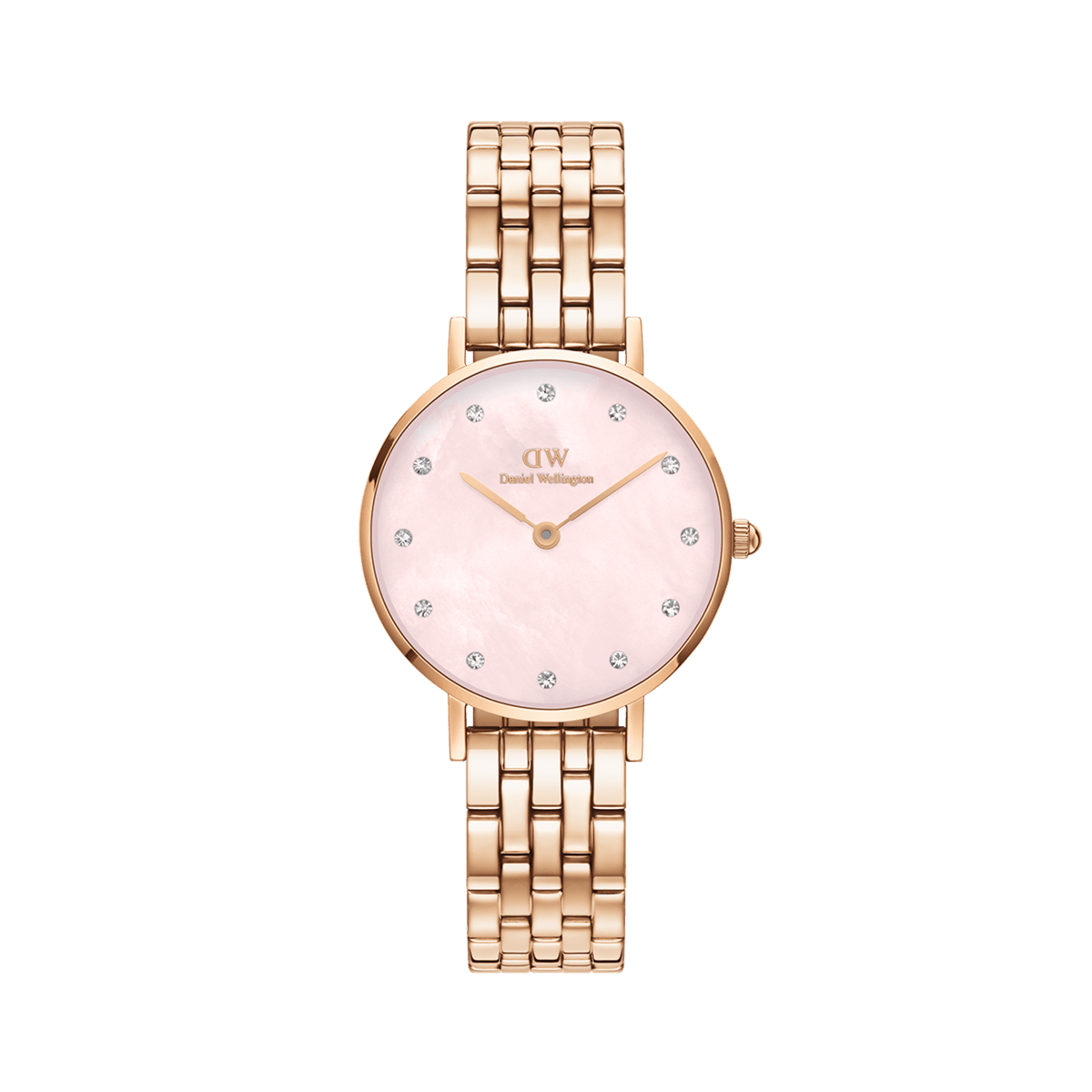 Petite Lumine 5 Link Melrose Pink MoP Rose Gold