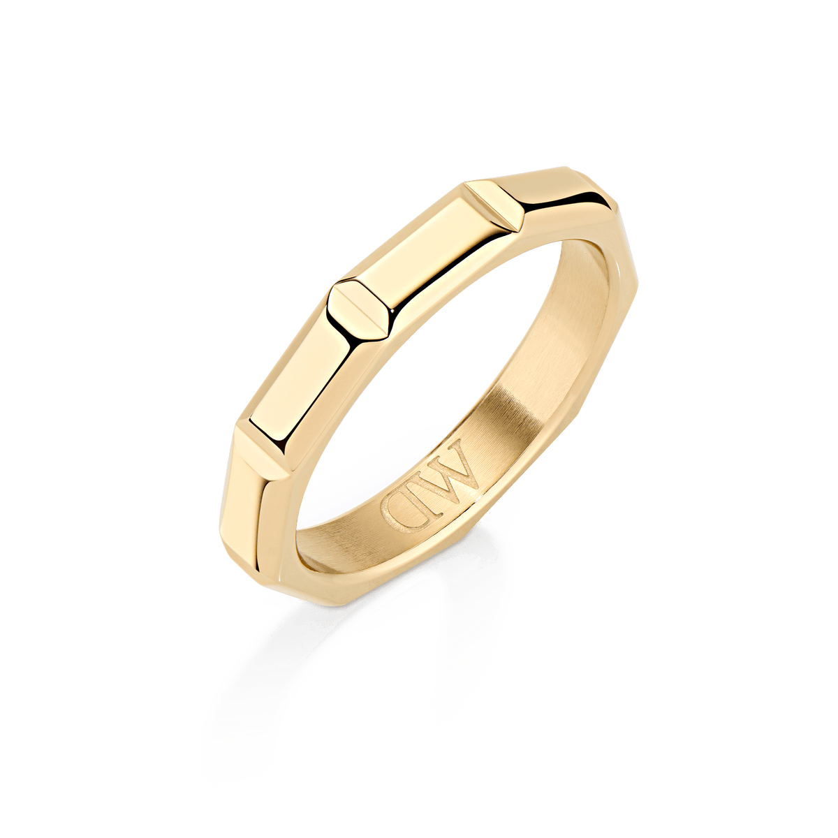 Bric Ring Icon Gold