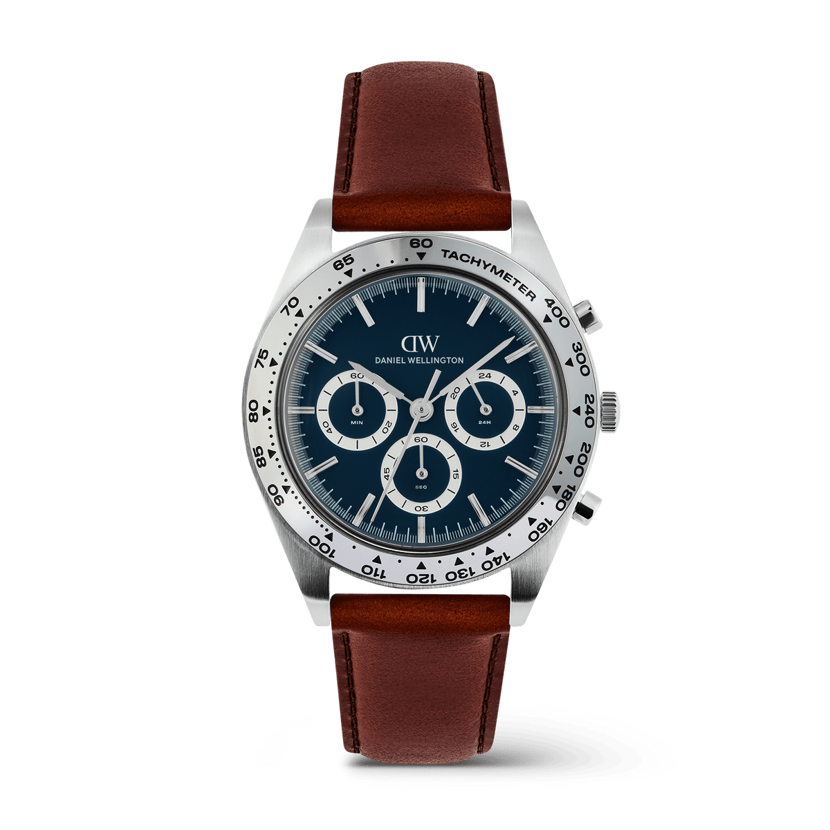 Iconic Tachymeter St-Mawes Arctic Silver