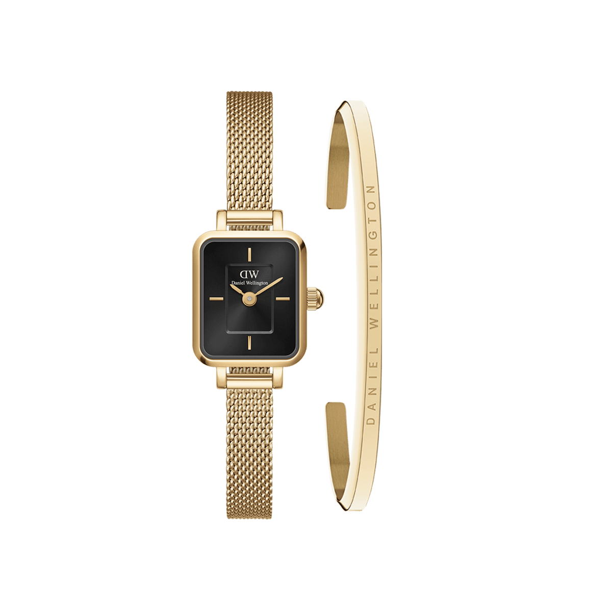 Quadro Mini Evergold Onyx + Classic Bracelet Gold