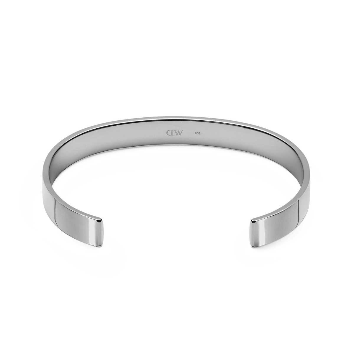 Line Cuff Polished Silver 7mm