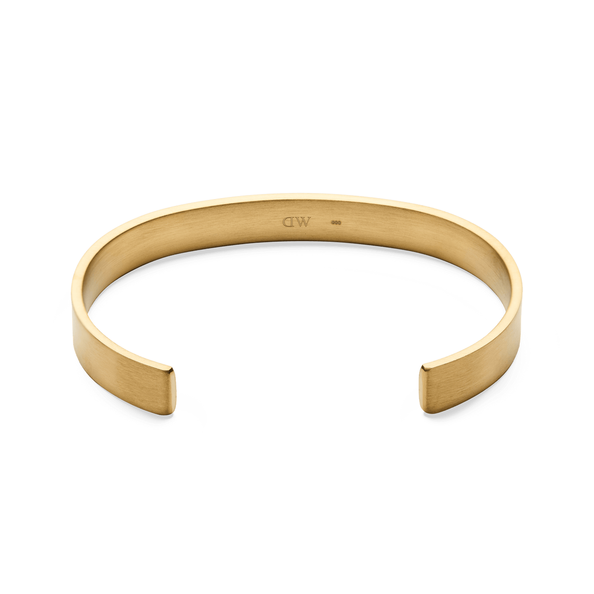 Line Cuff Brushed Gold 7mm