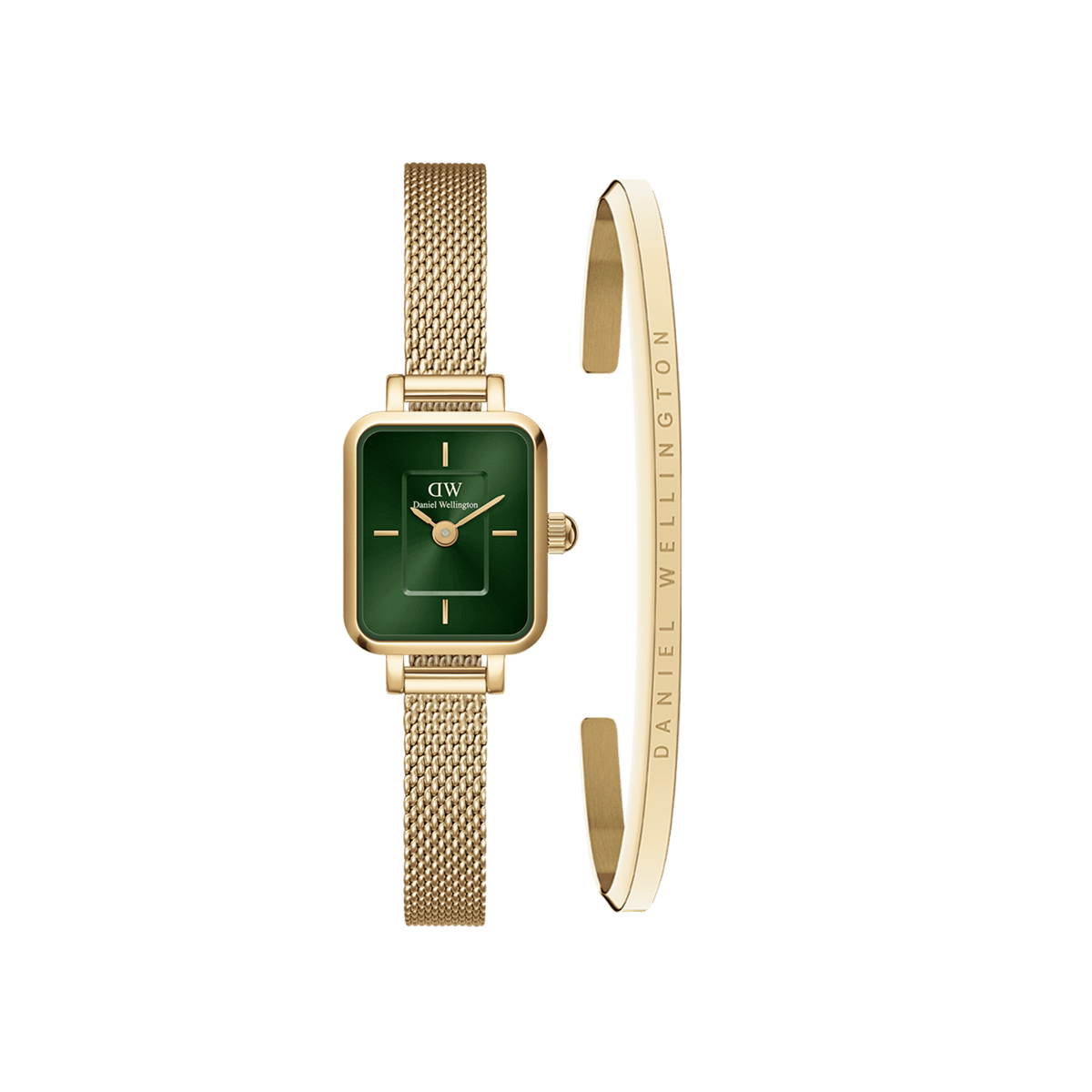 Quadro Mini Evergold Emerald + Classic Bracelet Gold