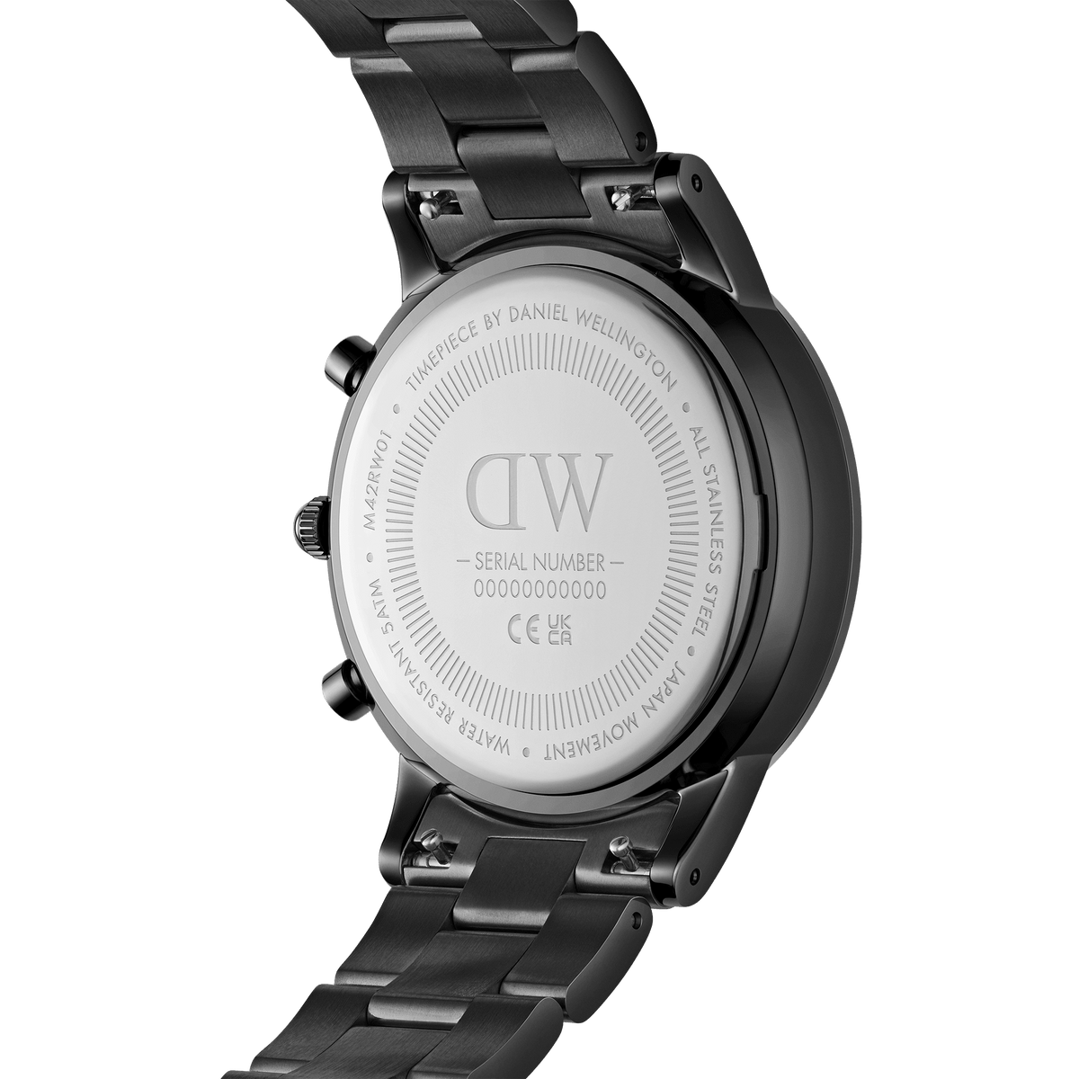 Iconic Chronograph Link Onyx Black