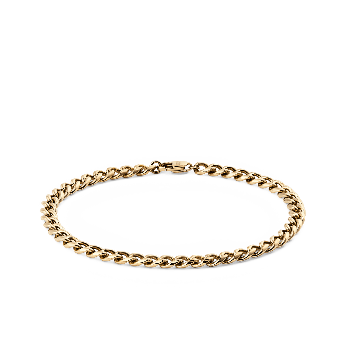 Ellipse 4mm Bracelet Gold