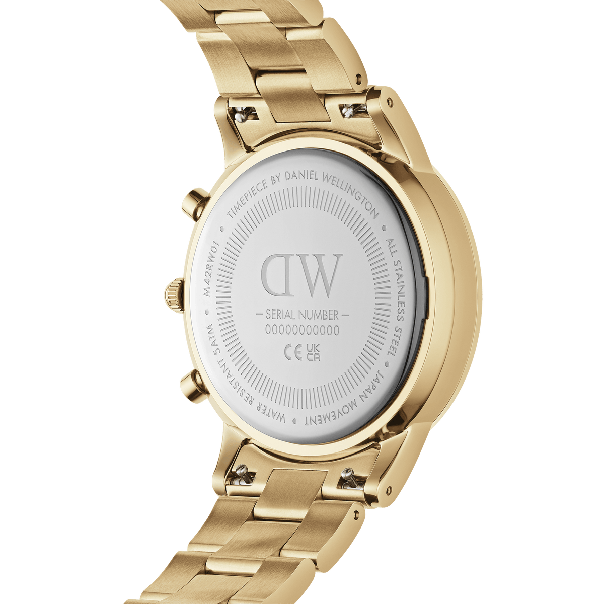 Iconic Chronograph Link Onyx Gold