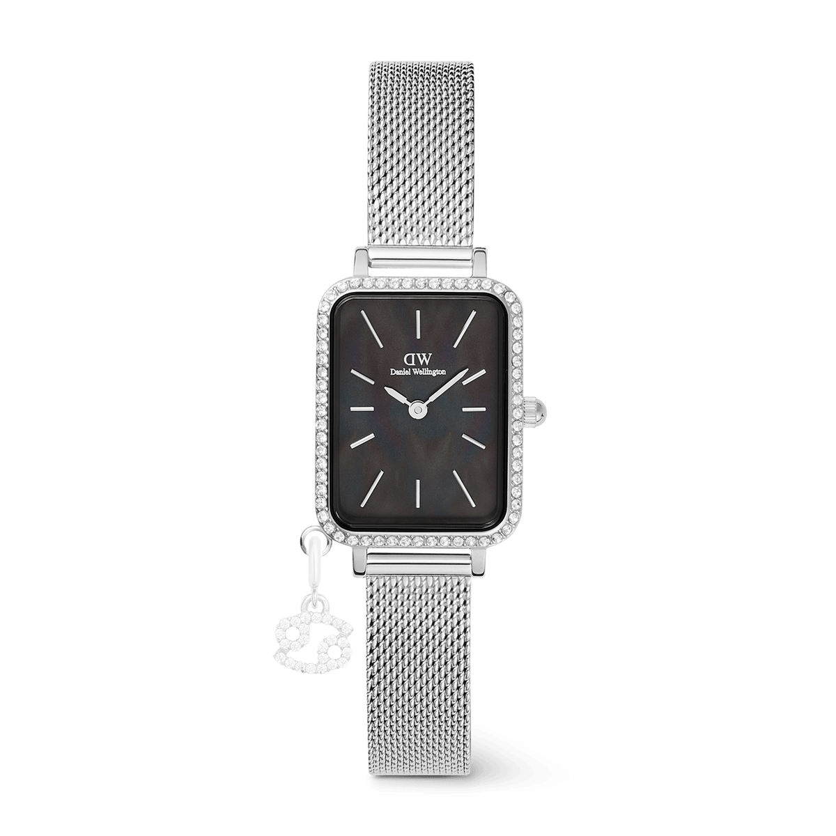 Quadro Crystal Zodiac Sterling Set
