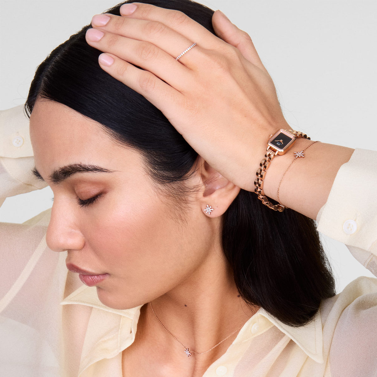 Mirelle Star Earring Rose Gold