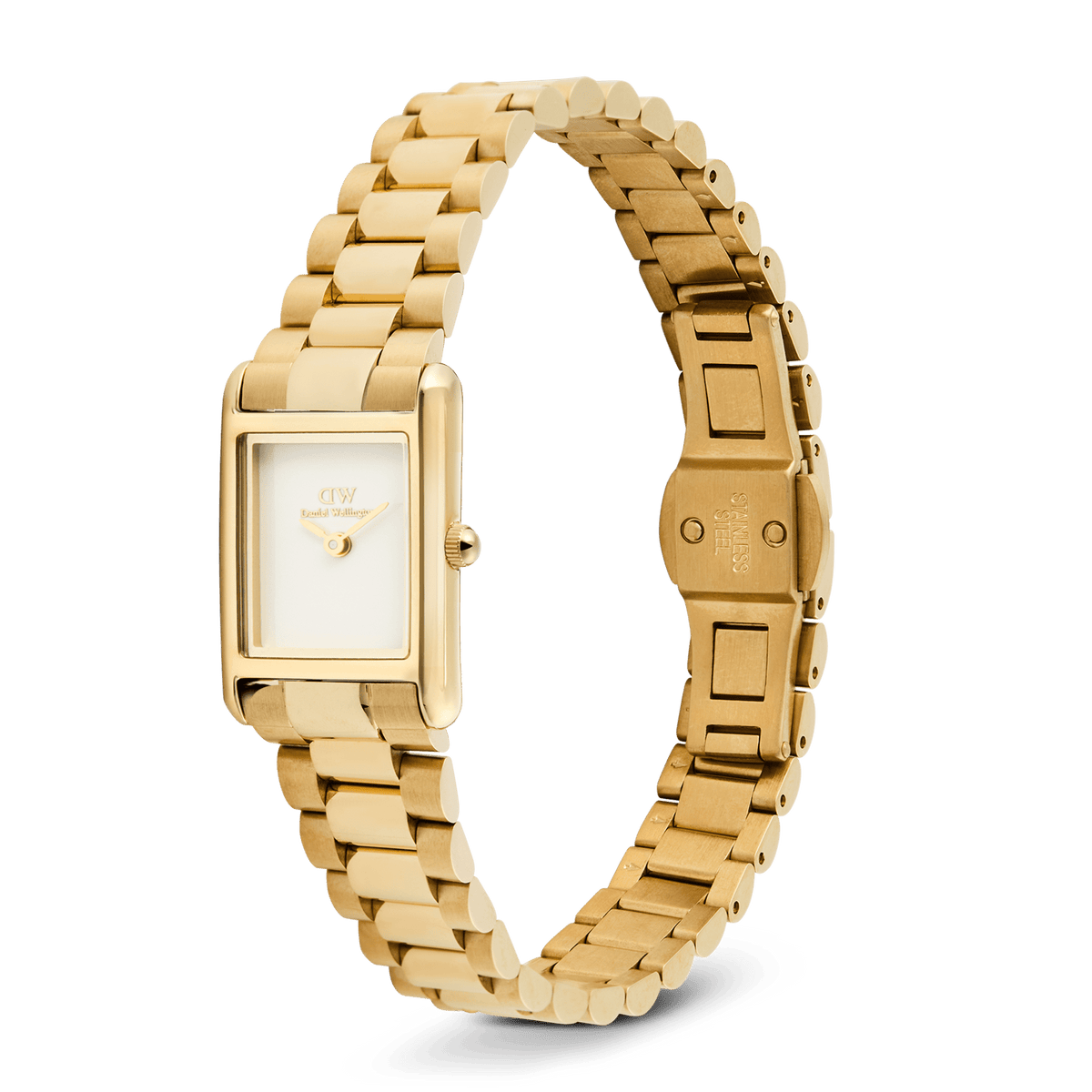 Bound Mini 3-Link White Gold