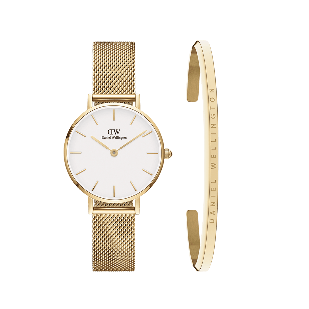 Classic Bracelet Gold + Petite 28 Evergold G White