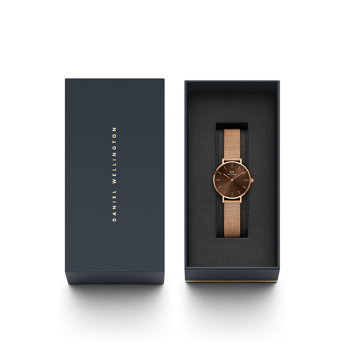 Petite Amber Rose Gold