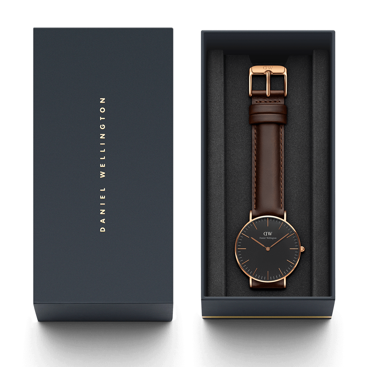 Classic Bristol Black Rose Gold