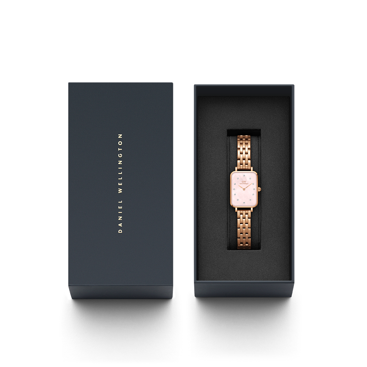 Quadro Lumine 5 Link Melrose Pink MoP Rose Gold