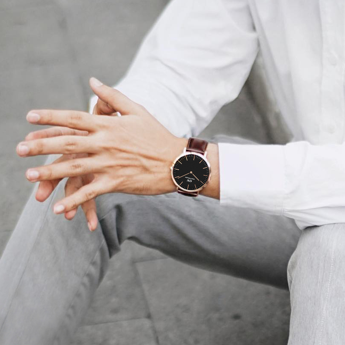 Classic Bristol Black Rose Gold