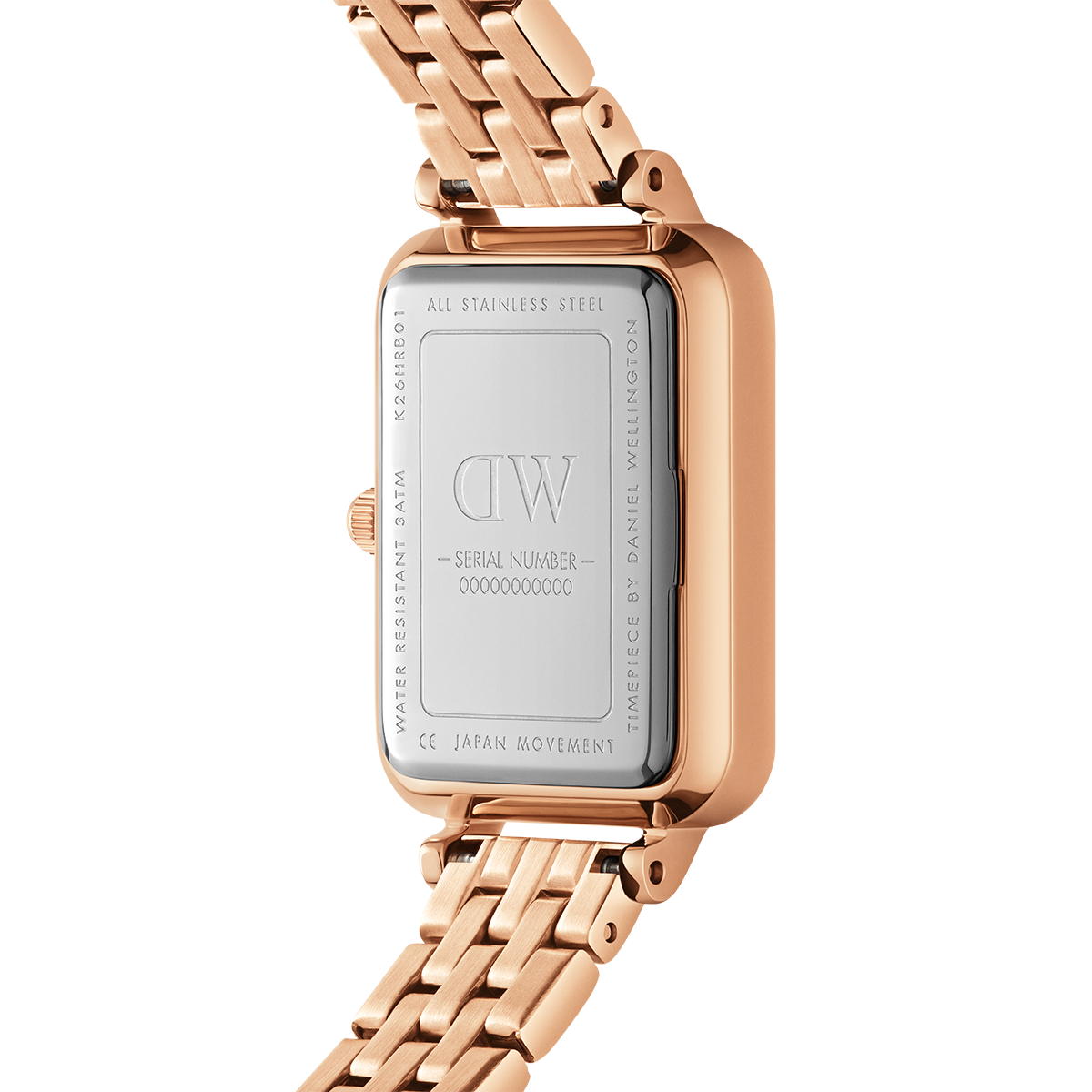 Quadro Lumine 5 Link Melrose Pink MoP Rose Gold
