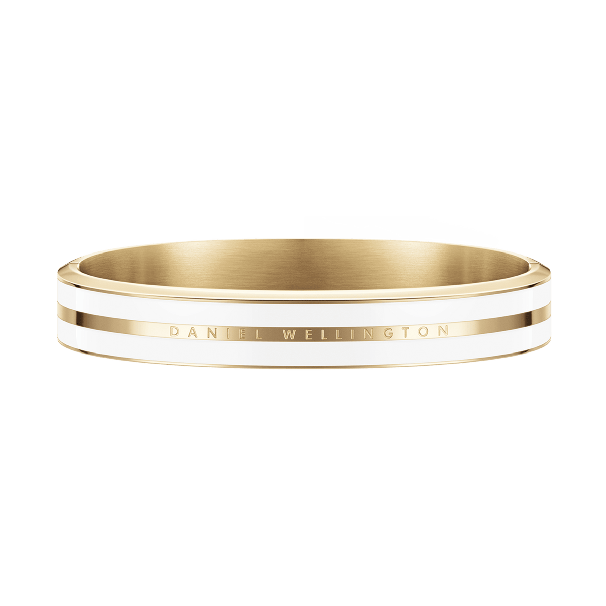 Emalie Infinite Gold Satin White