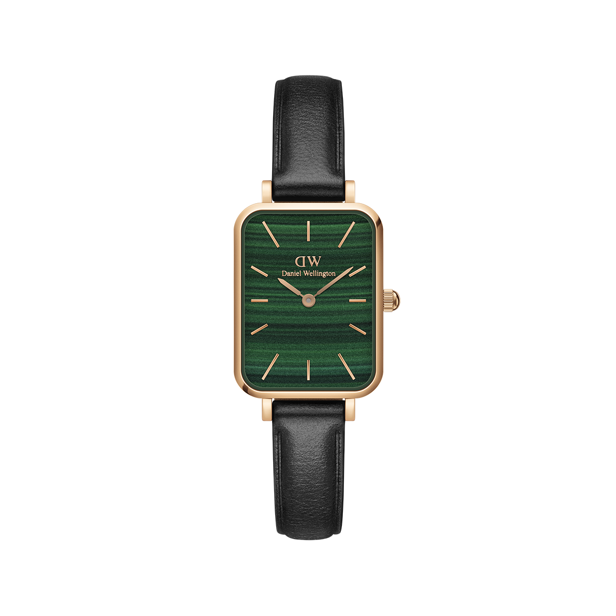 Quadro Pressed Sheffield Green Rose Gold