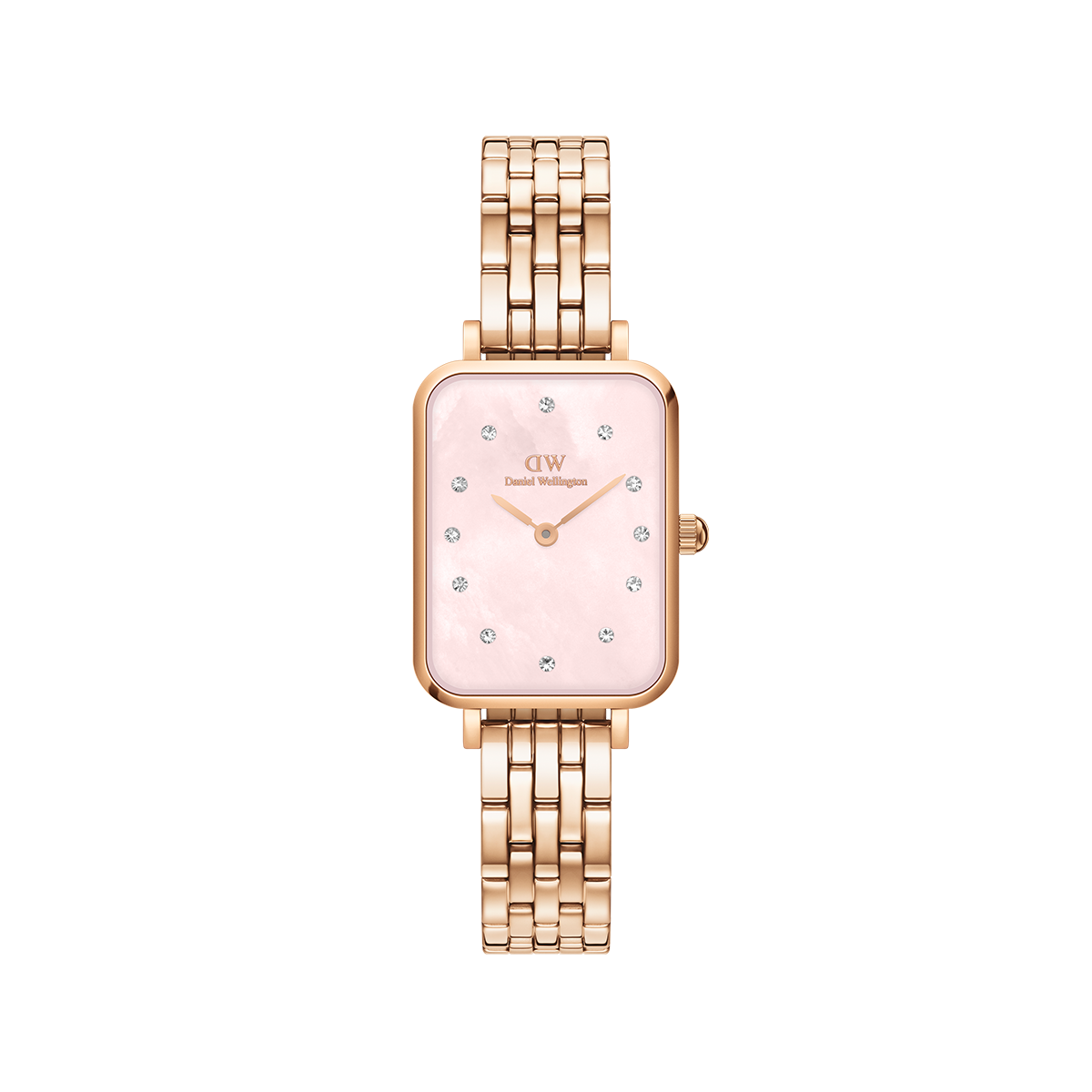 Quadro Lumine 5 Link Melrose Pink MoP Rose Gold