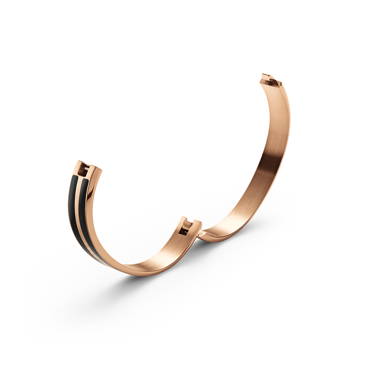 Emalie Infinite Rose Gold Black