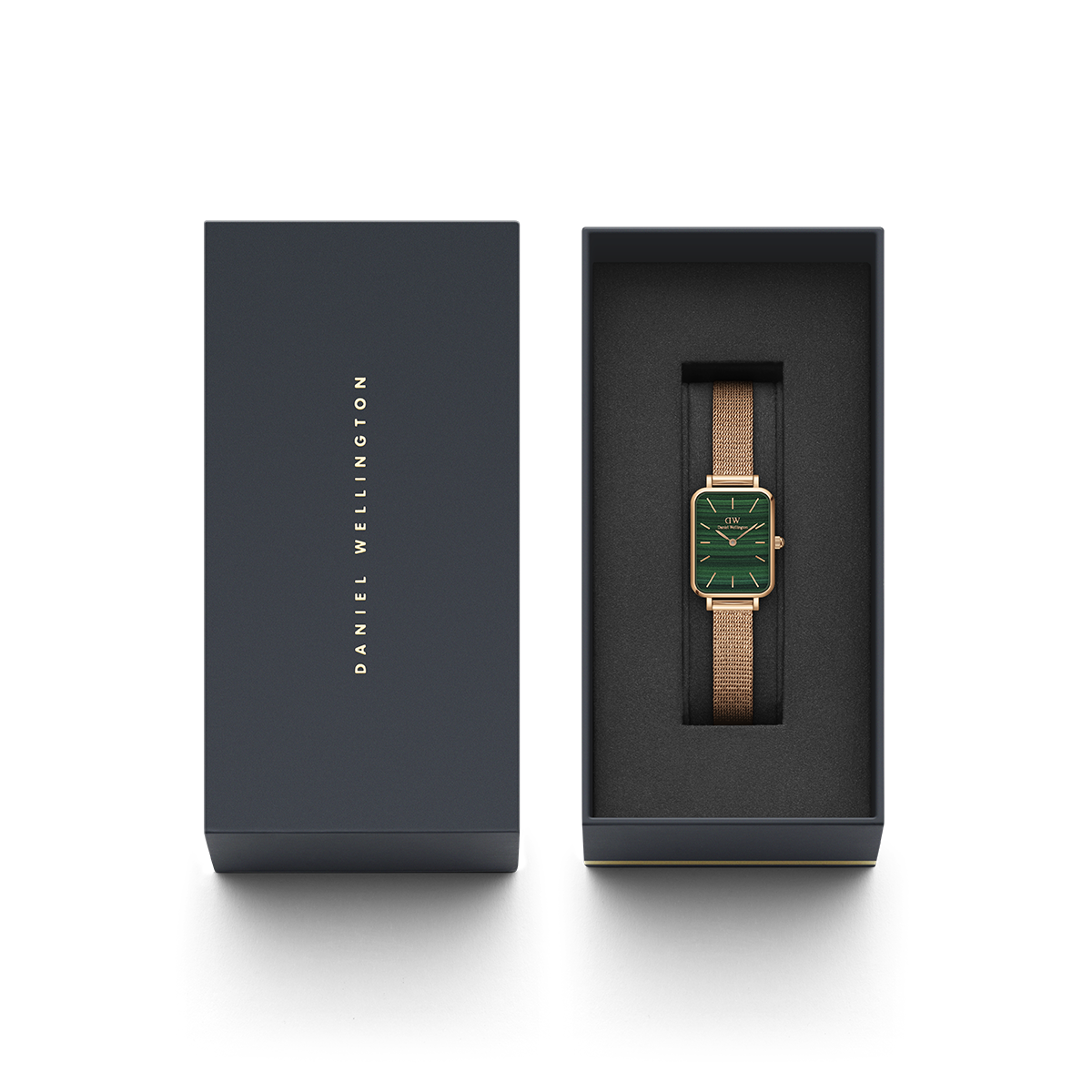 Quadro Pressed Melrose Green Rose Gold