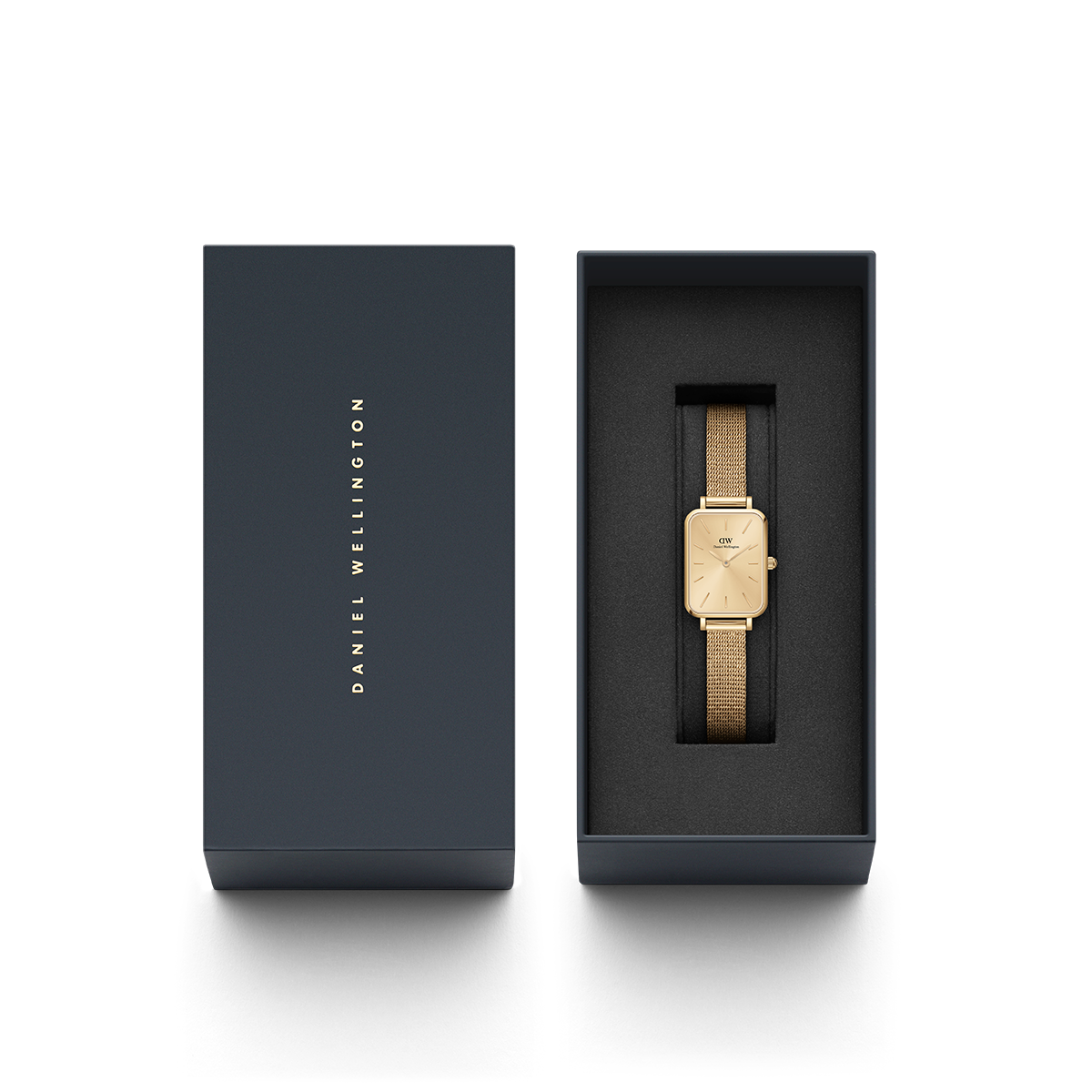 Quadro Pressed Unitone Gold