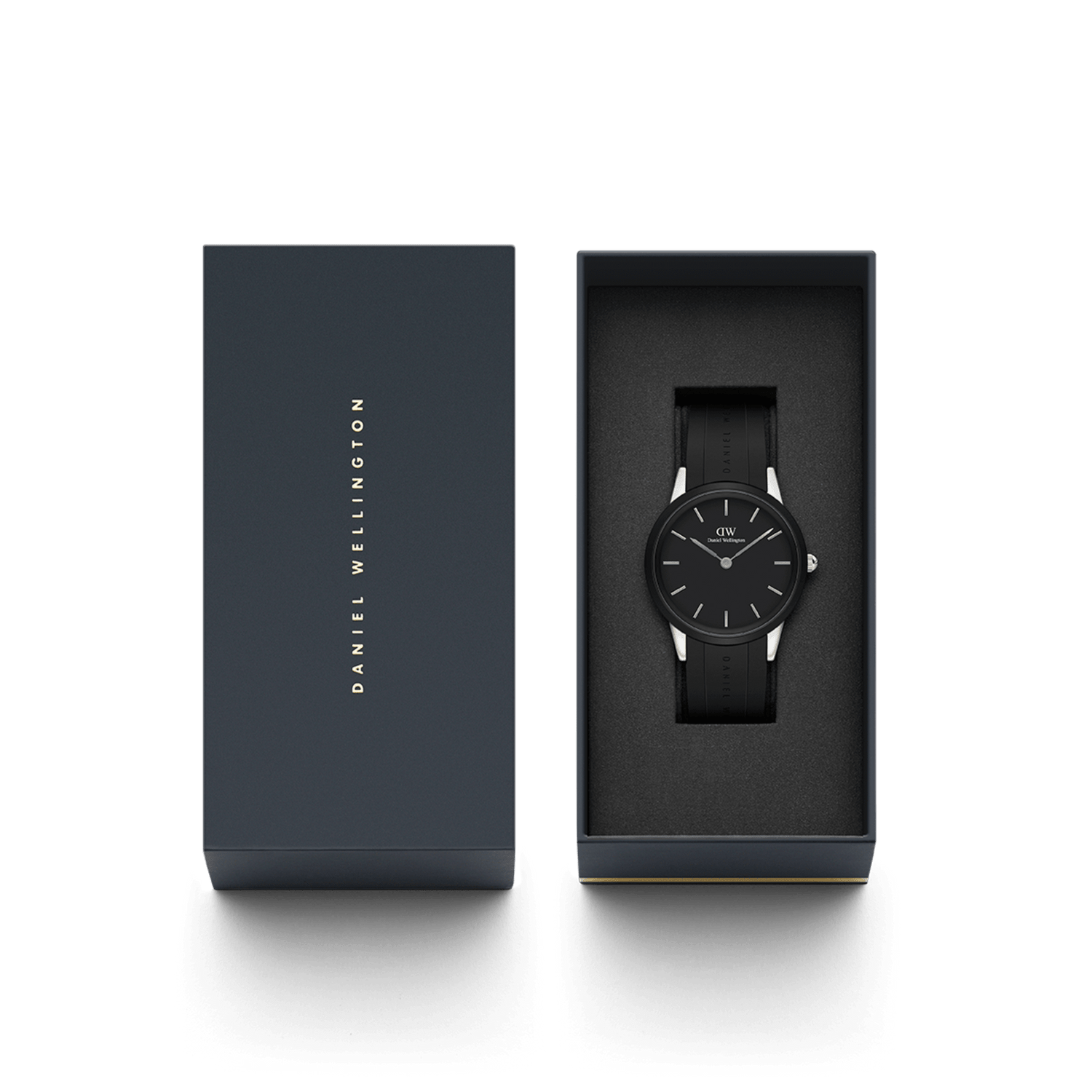Iconic Motion - Black and Silver Sports Watch 40mm | DW Iconic Motion - Black and Silver Sports Watch 40mm | DW