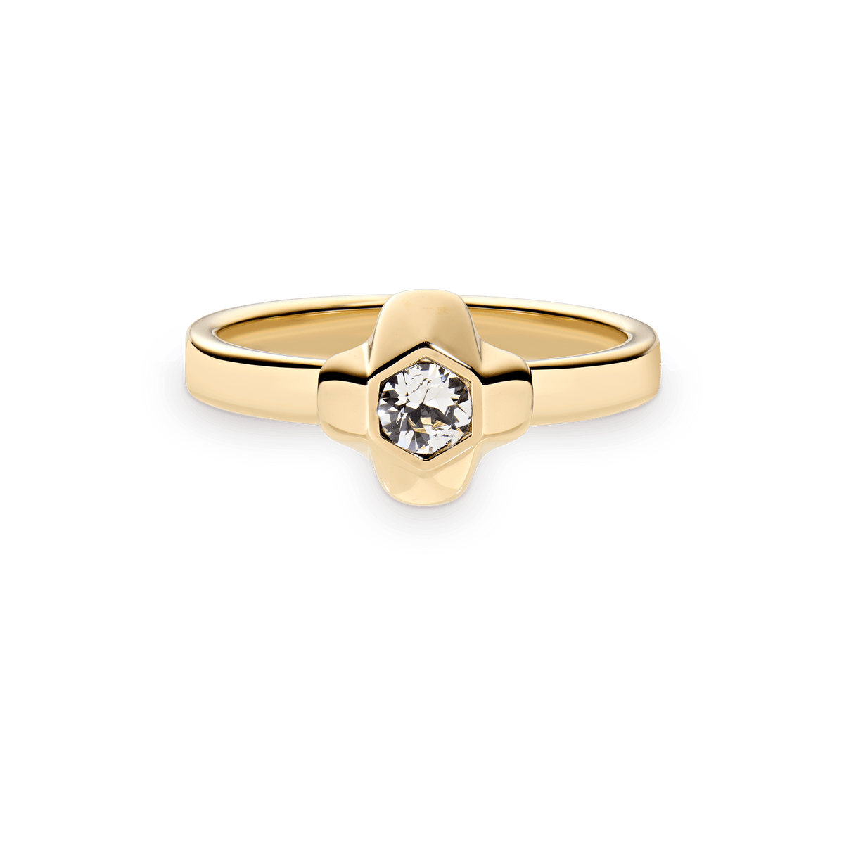 North Star Ring Small Lumine Gold