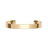 Line Cuff Polished Gold 7mm