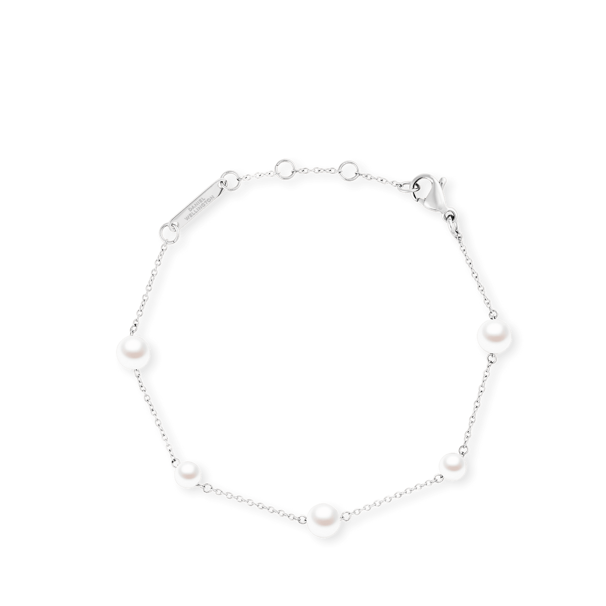 Pearl Step Bracelet Silver