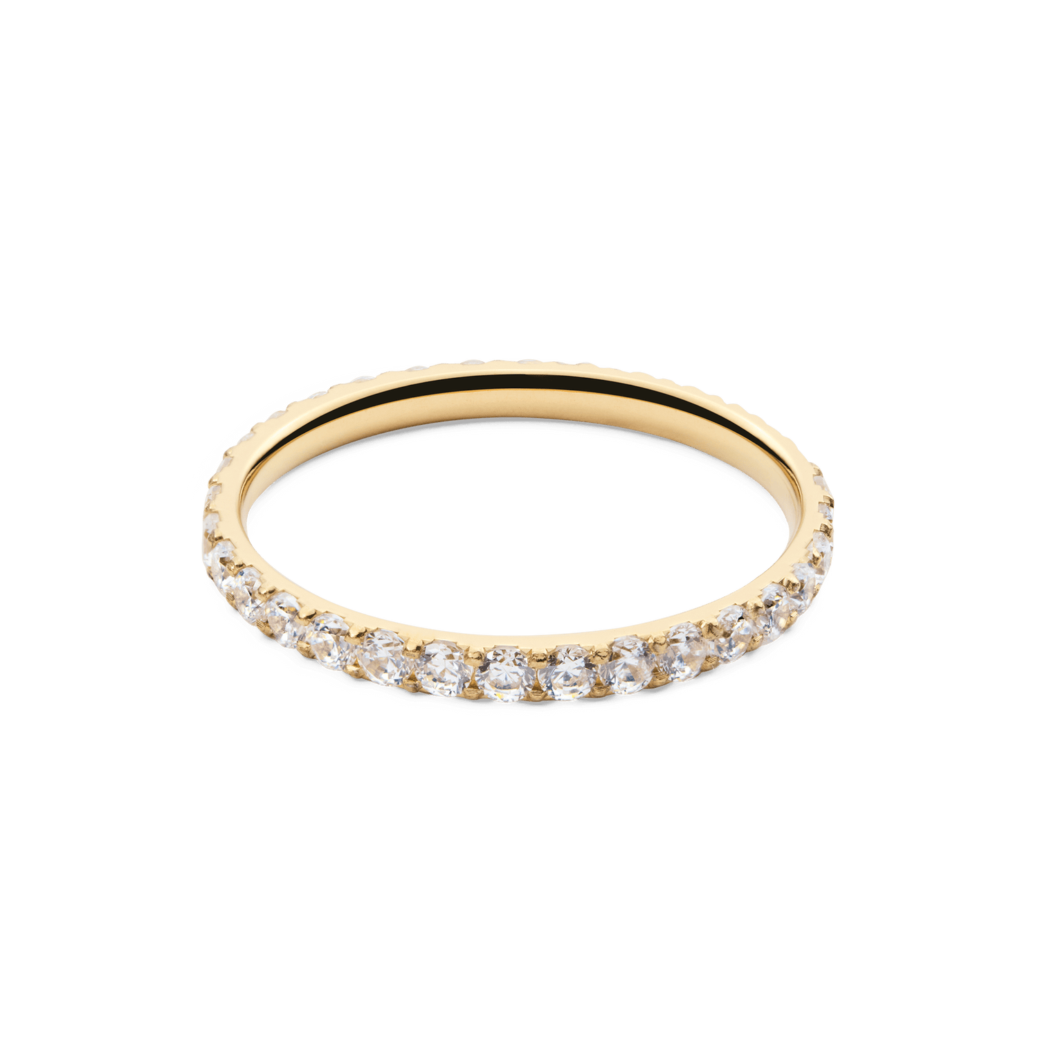 Mirelle Eternity Ring Gold 2mm