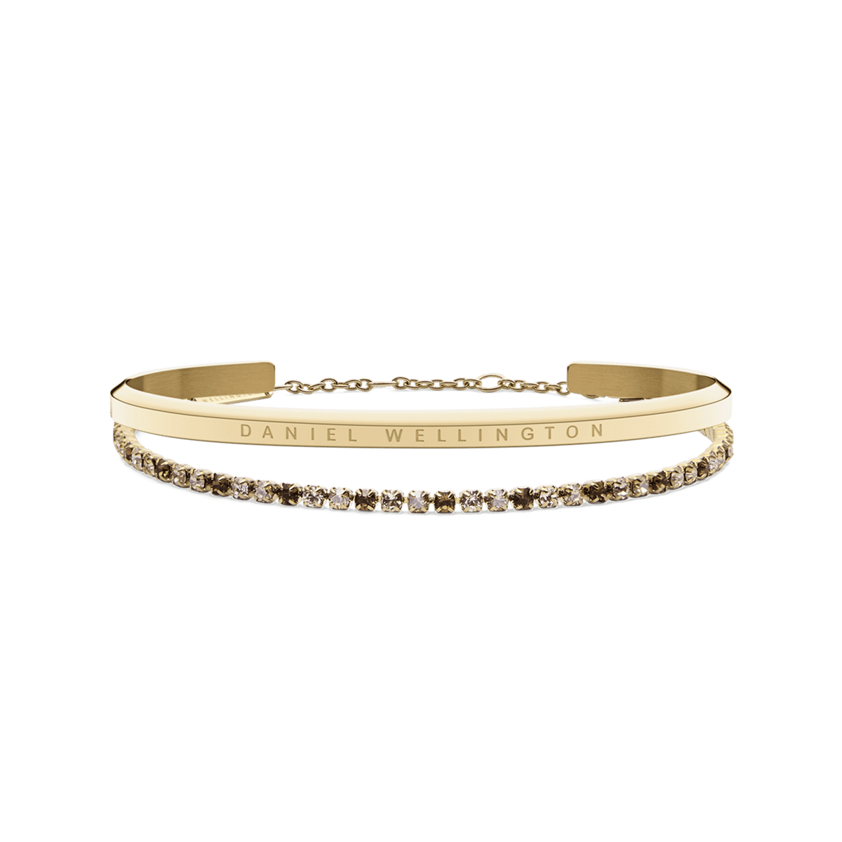 Classic & Tennis Bracelet Honey Combo Gold