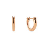 Arch Earrings Rose Gold 9mm