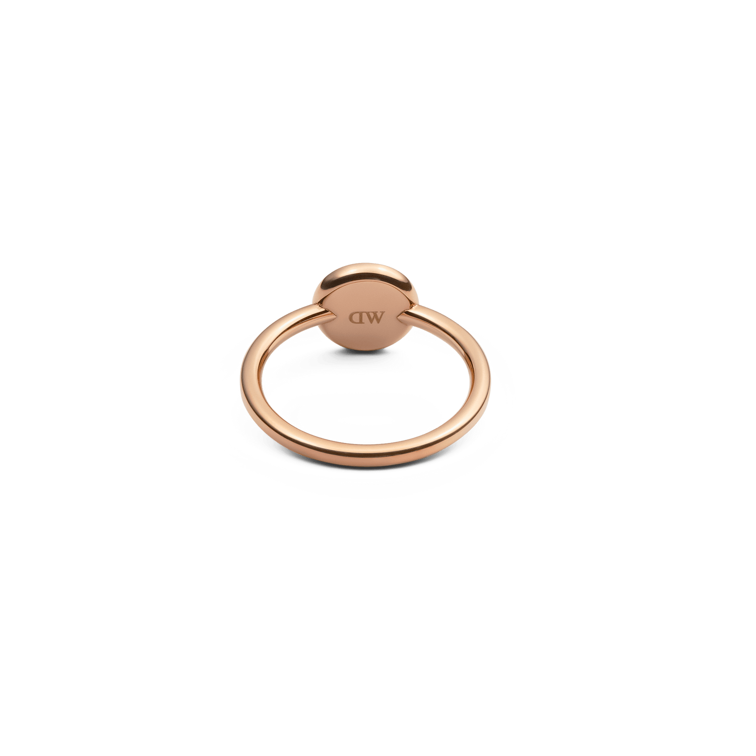 Audrey Ring Red Agathe Rose Gold