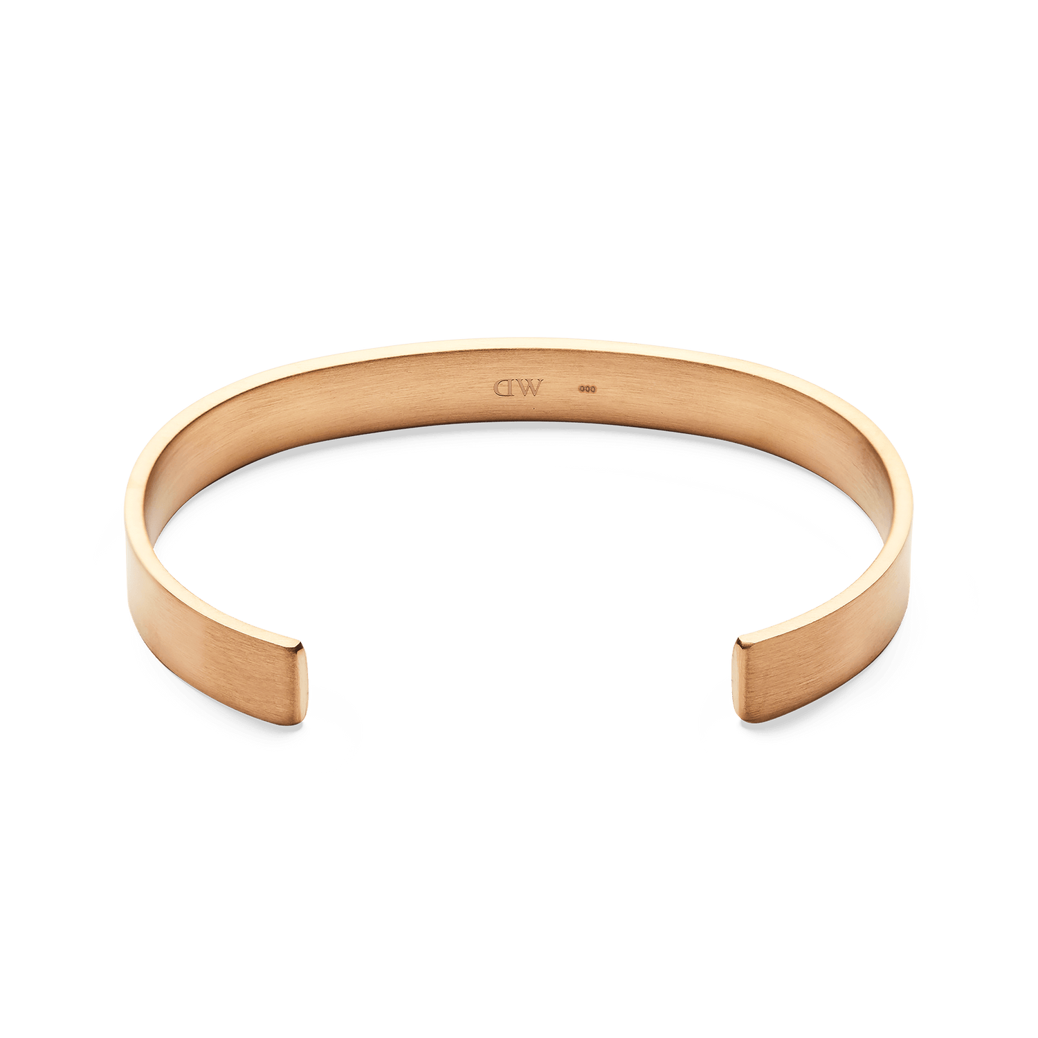 Line Cuff Brushed Rose Gold 7mm