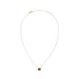 Audrey Necklace Tiger Eye Gold
