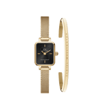 Quadro Mini Evergold Onyx + Classic Bracelet Gold