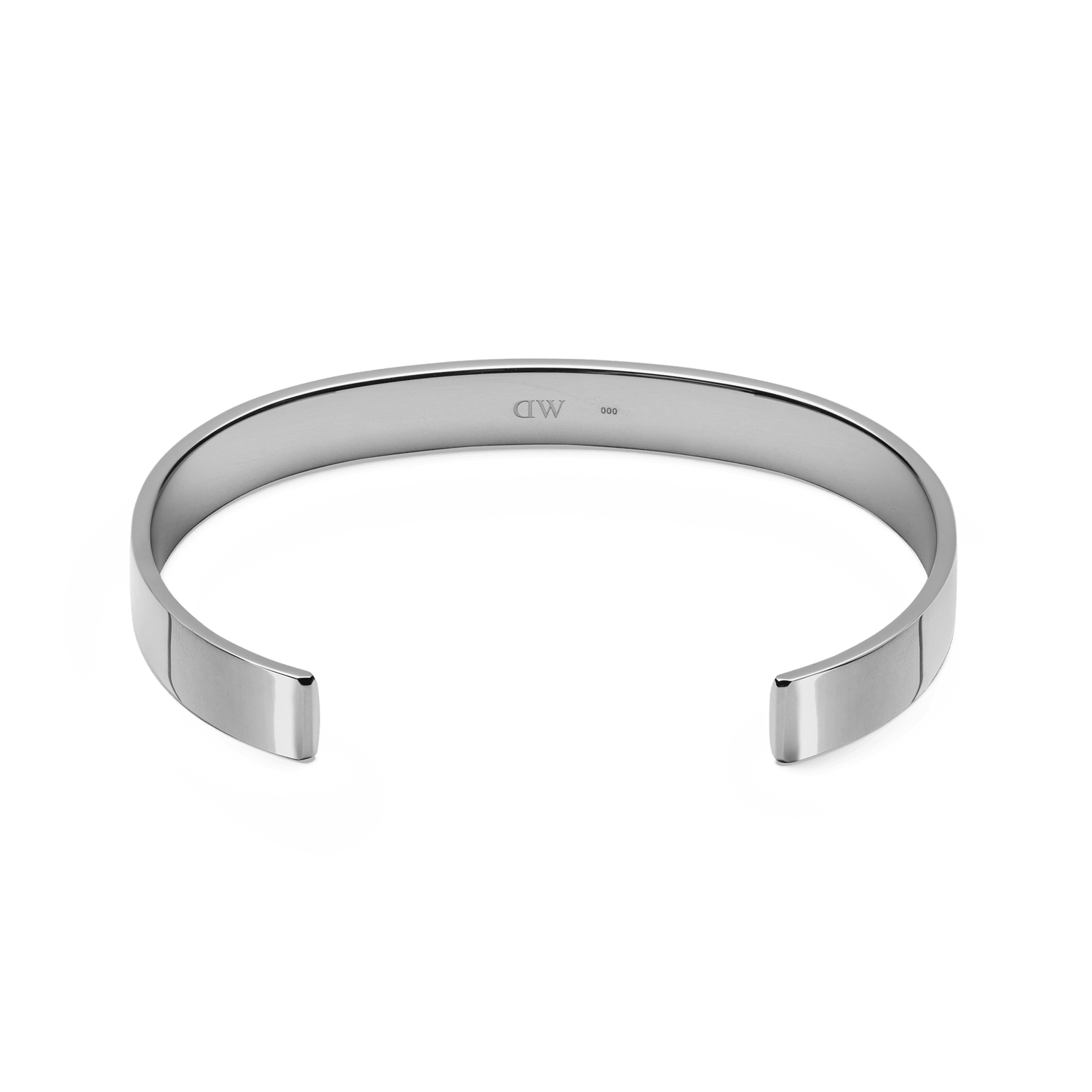 Line Cuff Polished Silver 7mm
