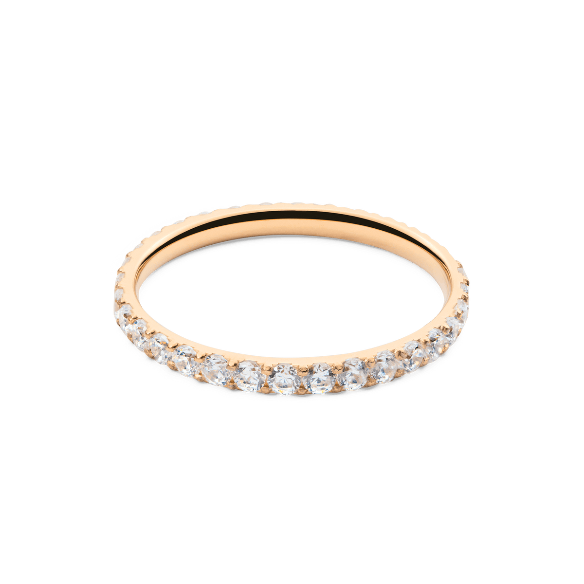 Mirelle Eternity Ring Rose Gold 2mm