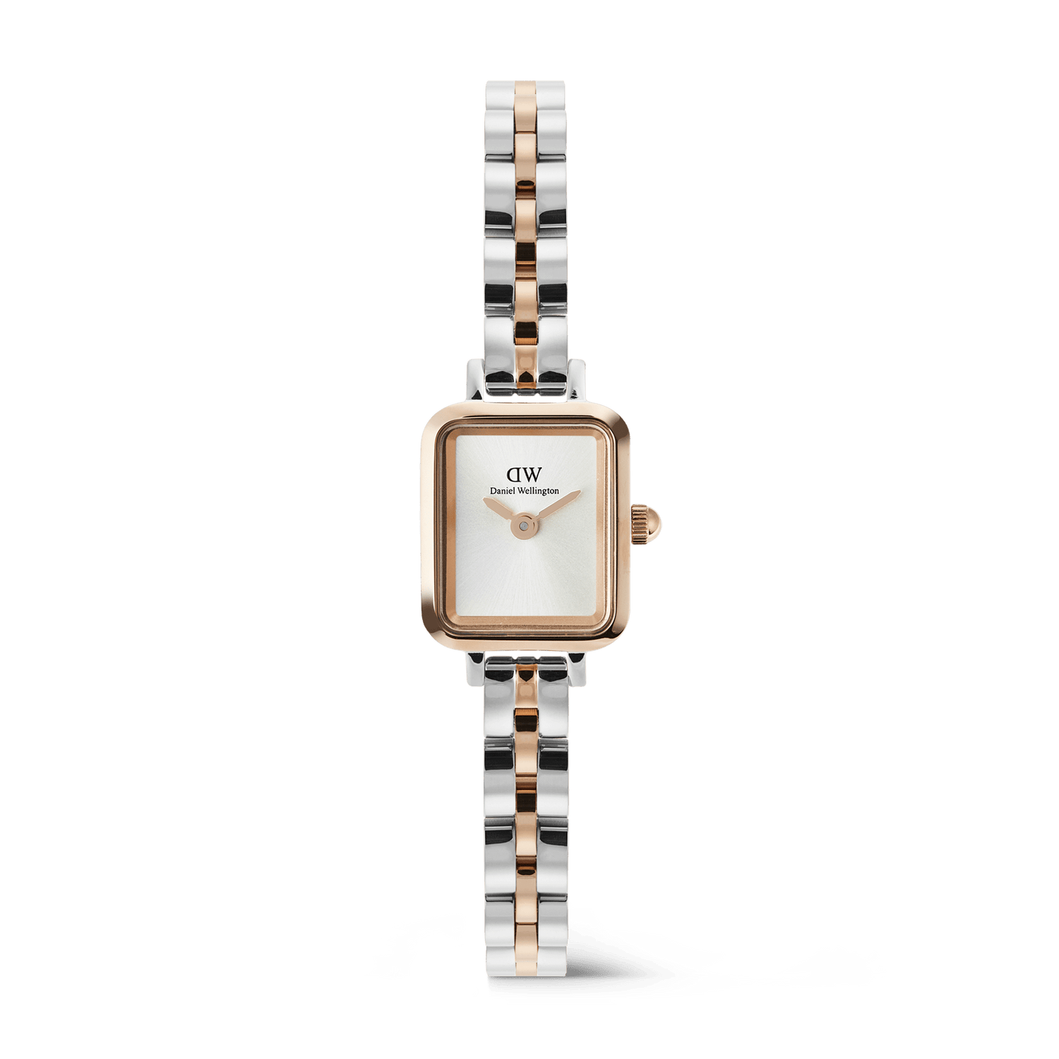 Quadro Mini Arch 3-Link Two Tone Rose Gold