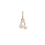 Zodiac Watch Charm Rose Gold