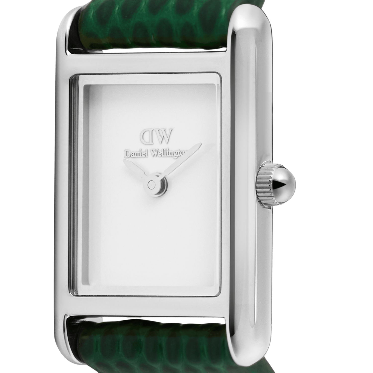 Bound Mini Green Lizard White Silver