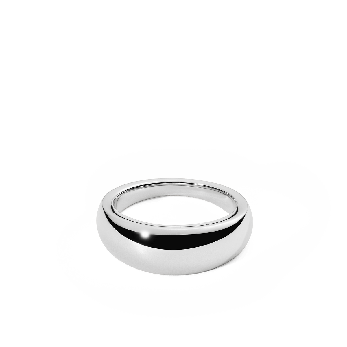 Flow Ring 8mm Silver
