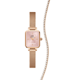 Quadro Mini Blush Melrose + Tennis Bracelet Rose Gold