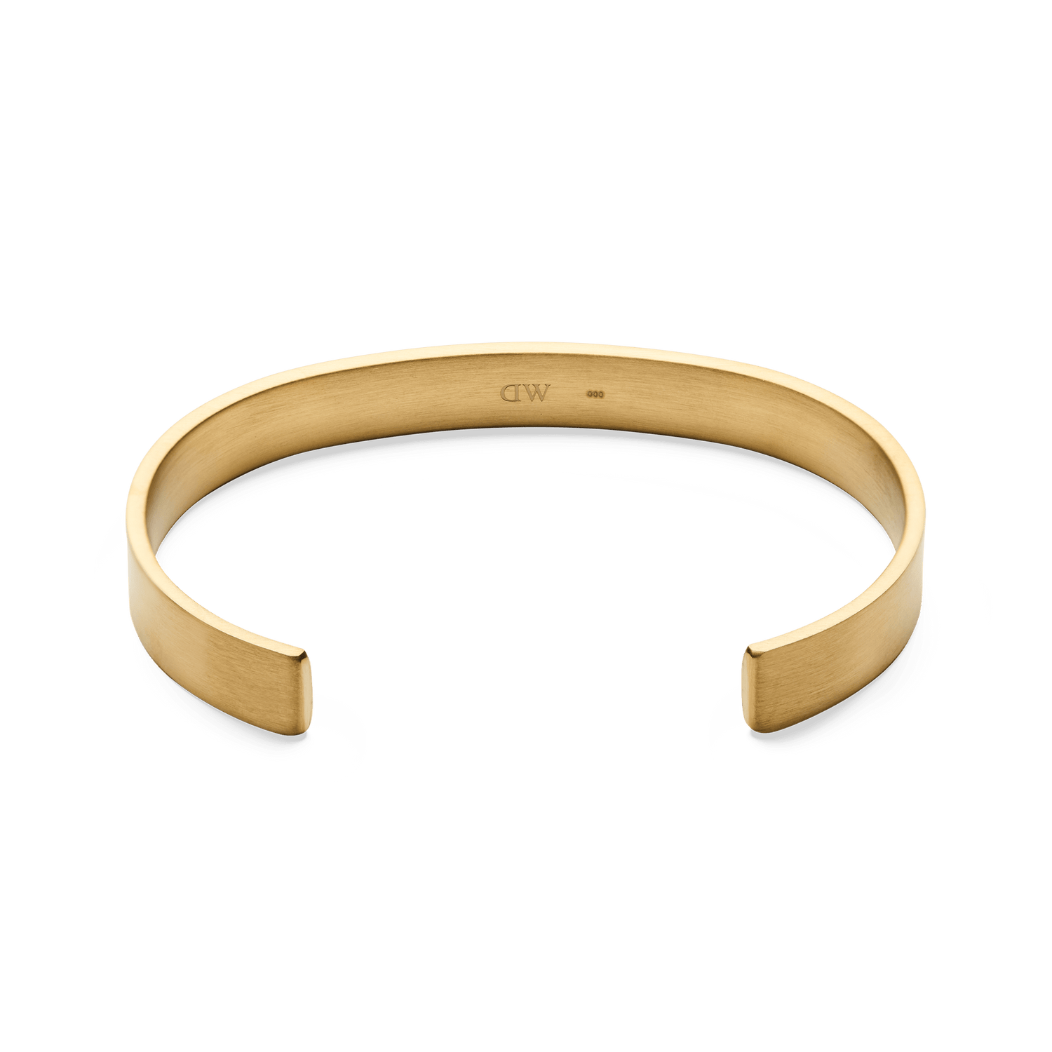 Line Cuff Brushed Gold 7mm