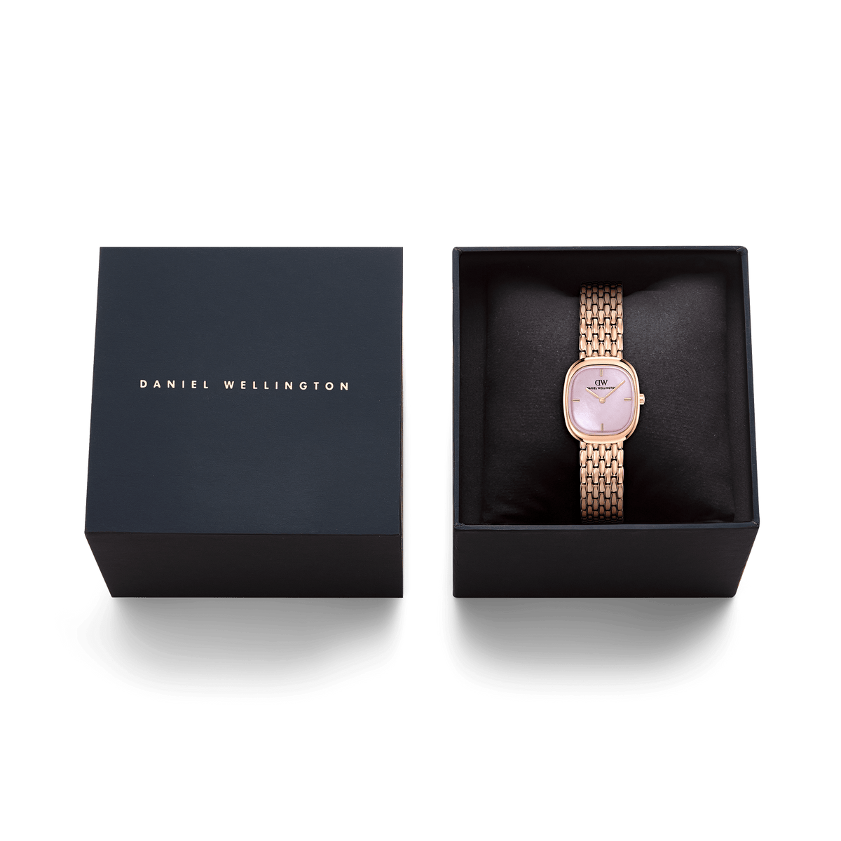 Corta Pink Mop Grain-Link Rose Gold