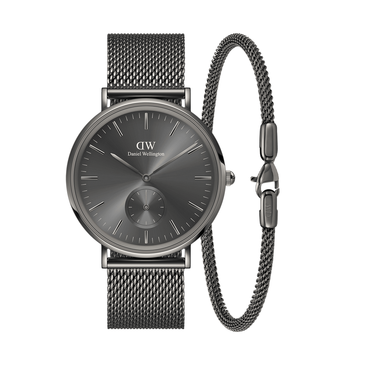 Classic Multi Eye Mesh Graphite & Bracelet