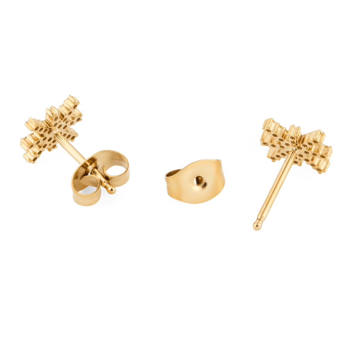 Mirelle Star Earrings Gold