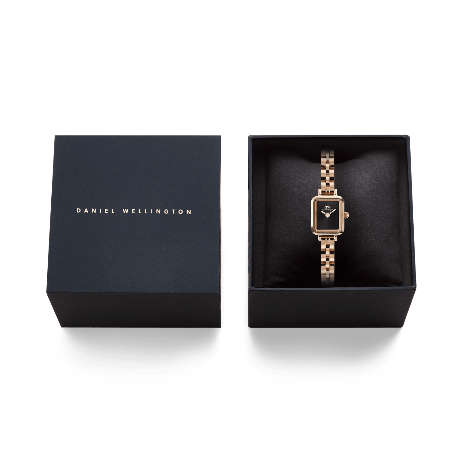 Quadro Mini Arch 3-link Onyx Sunray Rose Gold
