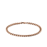 Ellipse 4mm Bracelet Rose Gold