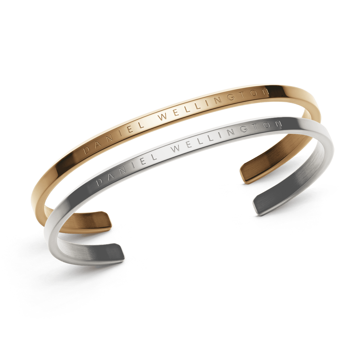 Classic Bracelet Rose Gold + Classic Bracelet Silver